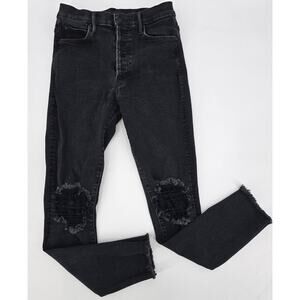 Mother Super Stunner Ankle Fray Emo Dark‎ Romantic Goth